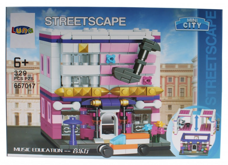 Mini City Streetscape Music Education bouwset 329-delig (657017)