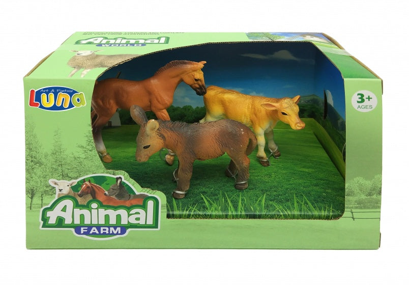 speelset boerderij junior 3-delig