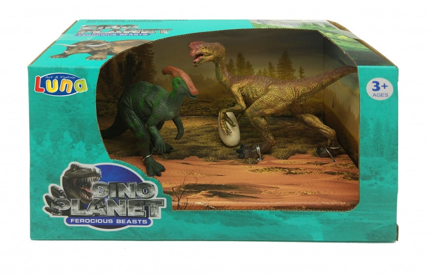speelset dinosaurus junior 2 stuks