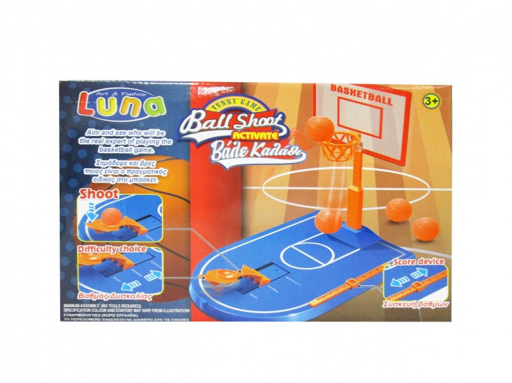 tafel basketbal spel