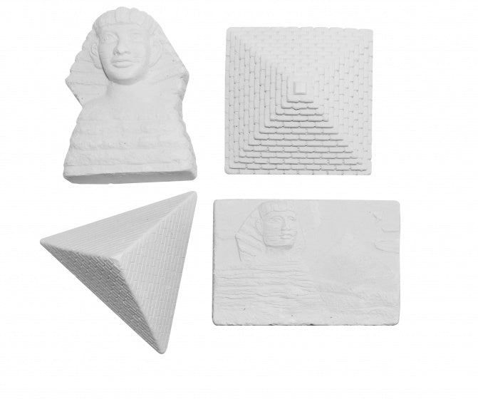 uithakstenen oude Egypte wit