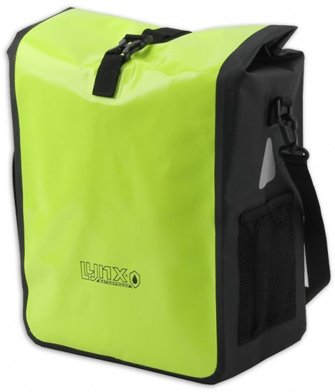 pakaftas Valley XL 21 liter PVC zwart/geel