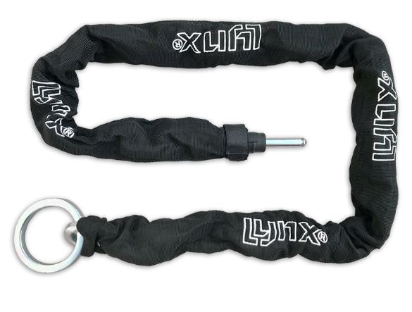 insteekketting Lazo 120 cm staal zwart
