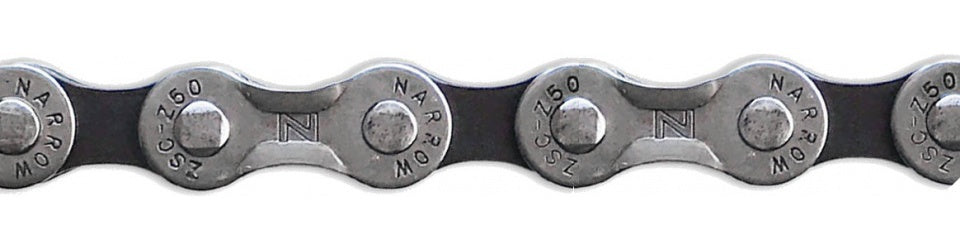ketting 1/2 x 3/32 5/6/7 speed 116 schakels staal zwart