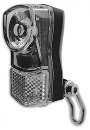 koplamp batterij 7 lux led zwart