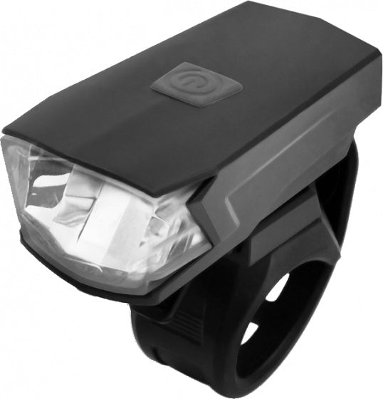 koplamp High Power USB batterij led 35 lux zwart