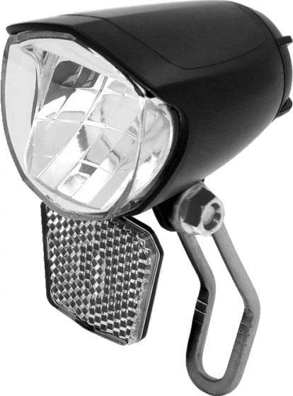 Koplamp Sensor led 70 lux dynamo zwart