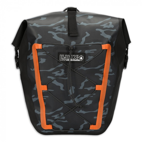 pakaftas Big Bend 25 liter zwart/oranje