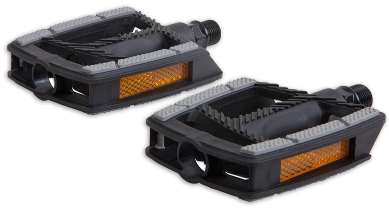 platformpedalen 9/16 inch antislip elektrische fiets zwart