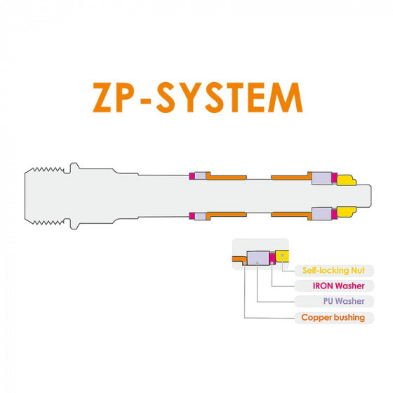platformpedalen 9/16 inch ZP antislip e-bike zilver