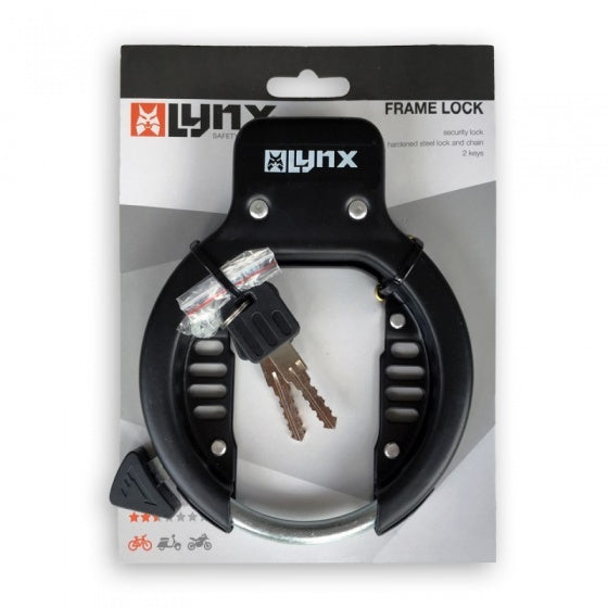 Ringslot Frame Lock zwart