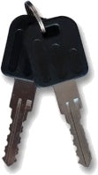 Ringslot Frame Lock zwart