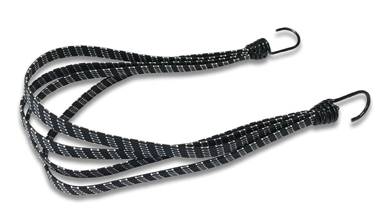 snelbinder met haak 26/28 inch 60 cm zwart/wit