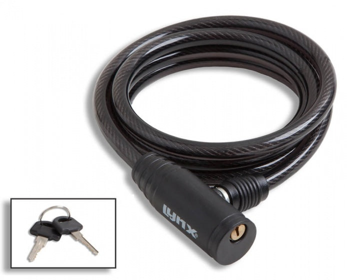 Spiraalslot 1500 x 8 mm smoke