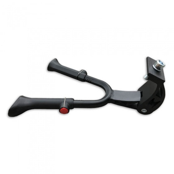 standaard dubbel verstelbaar 20-28 inch aluminium zwart