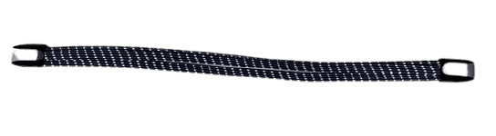 triobinder 26/28 inch 65 cm elastaan zwart/wit