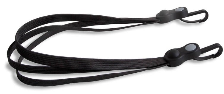 triobinder 26/28 inch met karabijnhaak 60 cm zwart