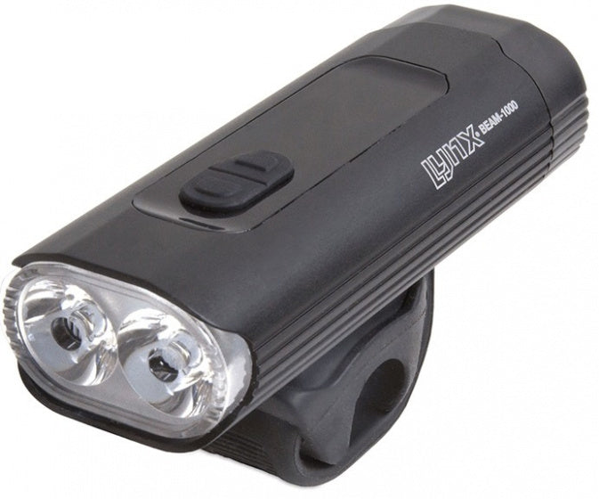 voorlicht Beam led USB-oplaadbaar 1000lm zwart