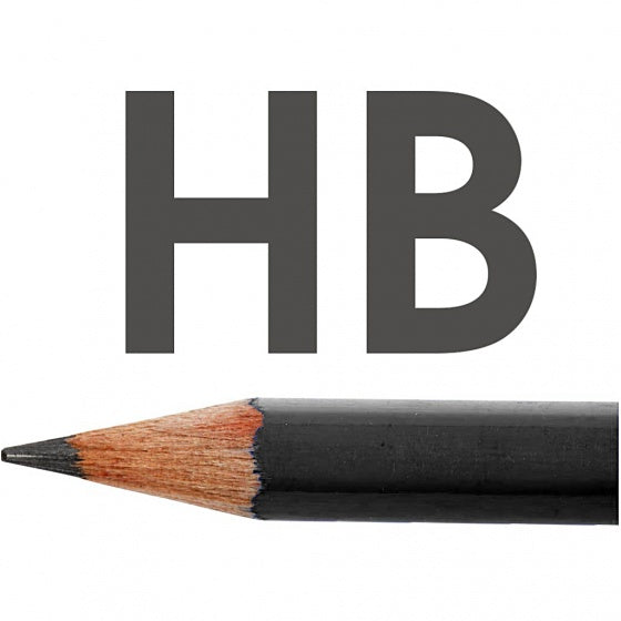 tekenpotloden HB 12 stuks