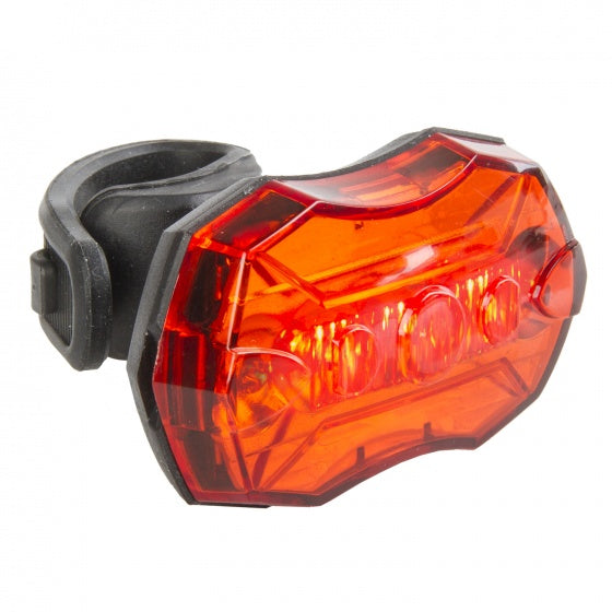 achterlicht Helios 5.3 led batterij zwart