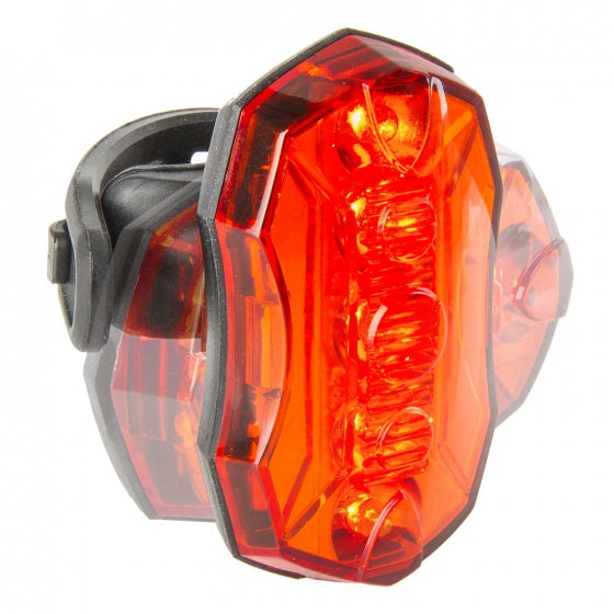 achterlicht Helios 5.3 led batterij zwart