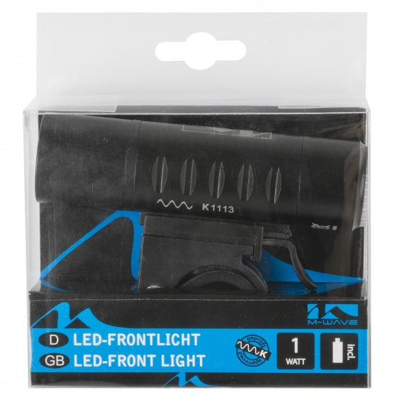 koplamp Apollon AK 1.1 1 watt zwart