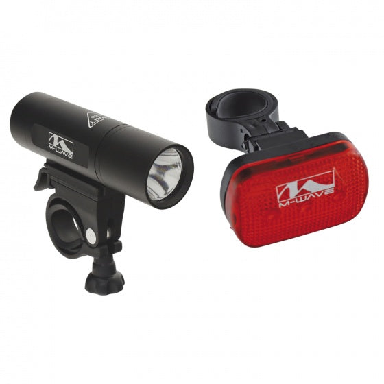 Batterij Lampen Set Atlas 22 Zwart
