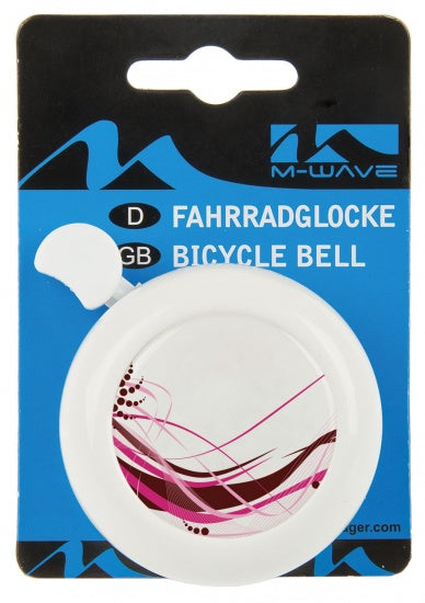 Stalen Fietsbel 3D Afbeelding Wit