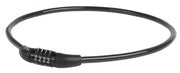 Kabelslot cijfercombinatie 600 x 8 mm zwart