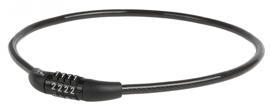 Kabelslot cijfercombinatie 600 x 8 mm zwart