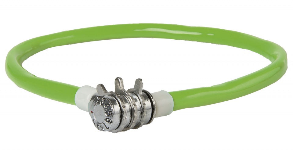 Kabelslot cijfercombinatie 500 x 12 mm groen