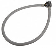Kabelslot cijfercombinatie 500 x 12 mm wit