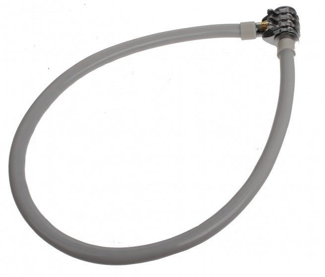 Kabelslot cijfercombinatie 500 x 12 mm wit