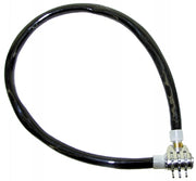 Kabelslot cijfercombinatie 500 x 12 mm zwart