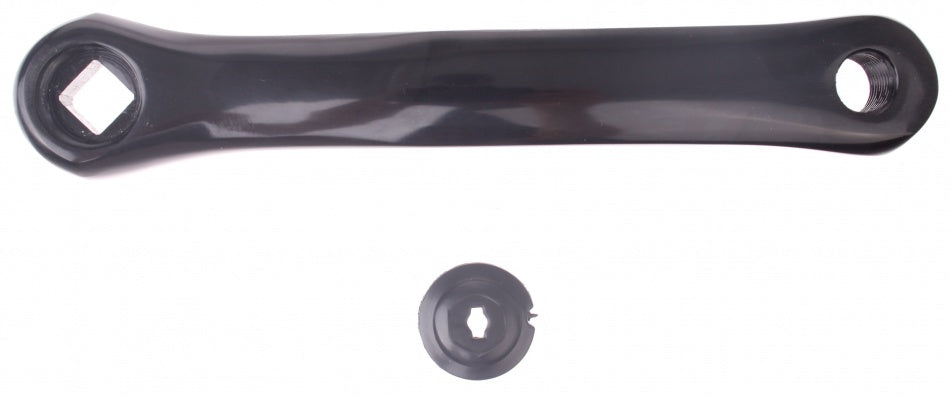 Crank Links Aluminium 170 mm Zwart