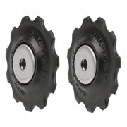 derailleurwieltjes blister 11 tanden zwart 2 stuks