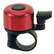 Fietsbel Mini Aluminium Met Metrische Schroef Rood
