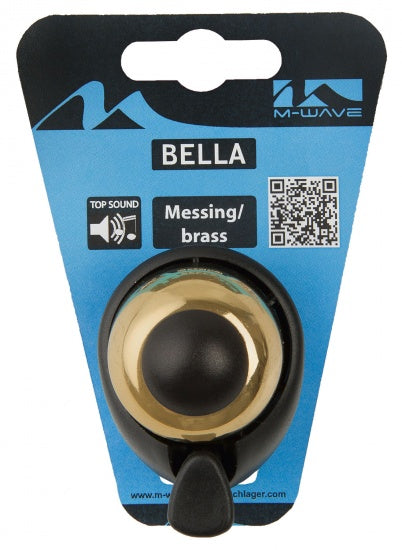 Fietsbel Mini Bella 36mm Goud