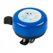 fietsbel Trill-Mix - pinguin junior staal 54 mm blauw