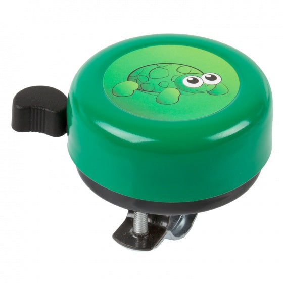 fietsbel Trill-Mix - schildpad junior staal 54 mm groen