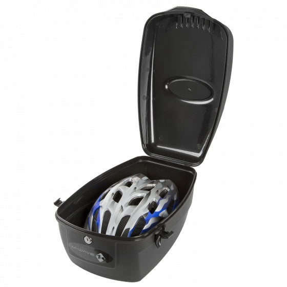 fietsbox Amsterdam zwart 17 liter