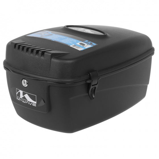 fietsbox Amsterdam zwart 17 liter