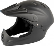 fietshelm Downhill unisex ABS matzwart maat 54-58 cm/M