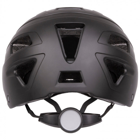 fietshelm Urban 400 gram ABS matzwart maat 55-58