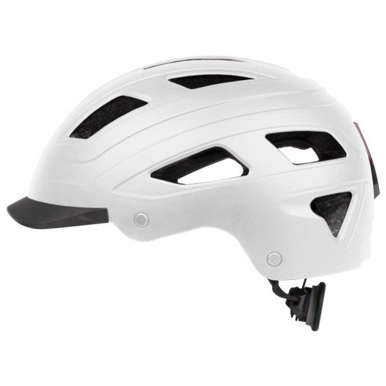 fietshelm Urban 440 gram ABS matwit maat 59-61