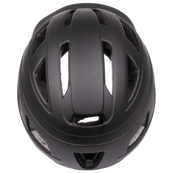 fietshelm Urban 440 gram ABS matzwart maat 59-61