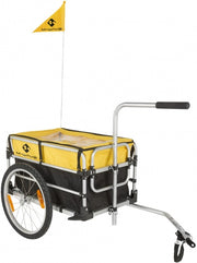 Fietskar 20 Inch Unisex Zilver/Zwart