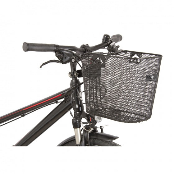 fietsmand voor staal 18 liter zwart