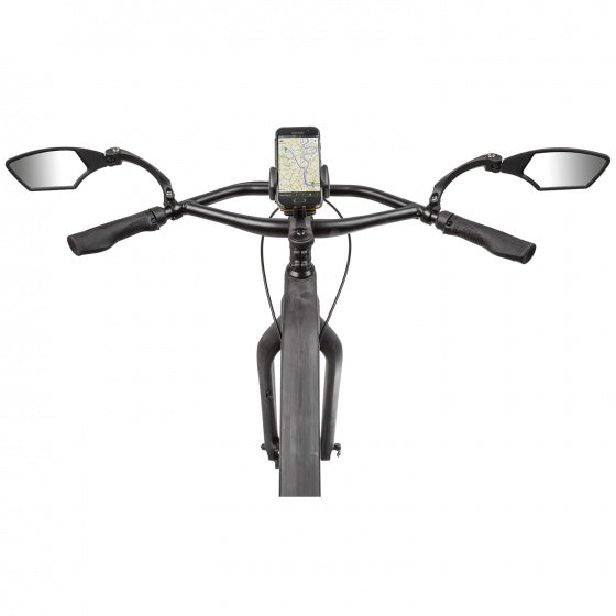 fietsspiegel 110 x 55 mm rechts zwart