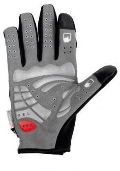 Gel Fietshandschoenen Protect Zwart/Grijs Maat 9